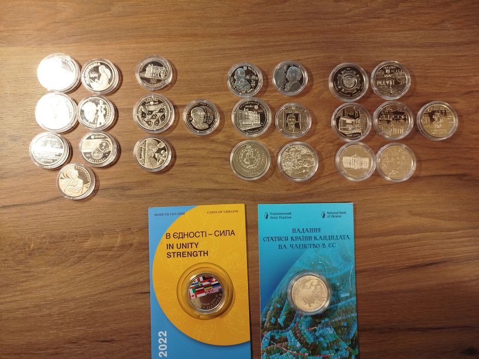 Монети НБУ 2017-2026 роки
