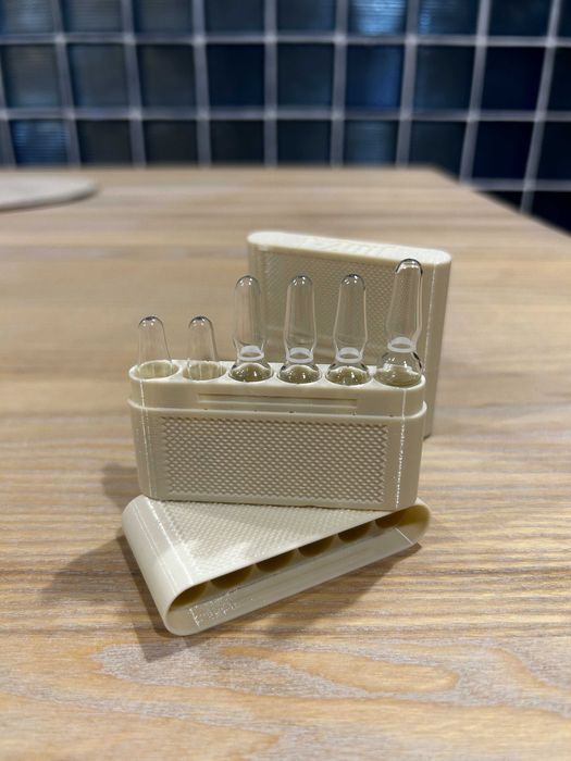 Легка тактична ампульниця на 6 ампул | Хакі, чорний, сірий, білий