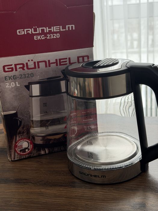 новий електрочайник Grunhelm EKG-2320 (2.0 л)