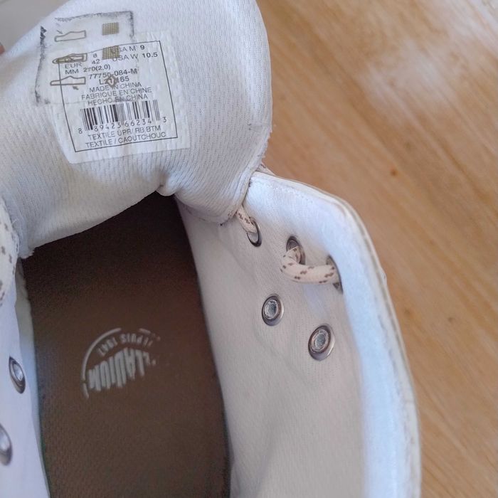 Trampki Palladium Pampa x RAINS - outdoor'owe, białe - unisex