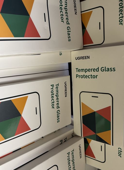 Защитное стекло Ugreen iPhone 16 Pro Max, 17 Pro Max-13 Pro, 2 шт