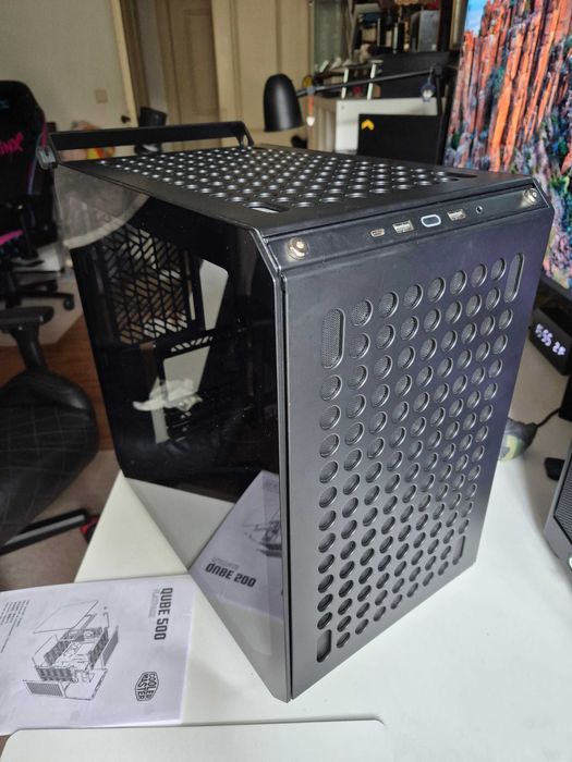 Cooler Master QUBE 500 Flatpack Caixa de PC ATX compacta mid tower