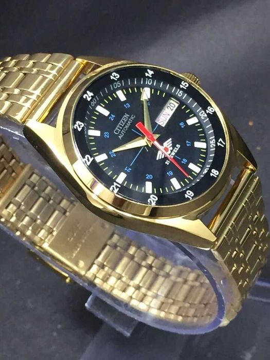 relógio de pulso automático Vintage Citizen 21 Jewels