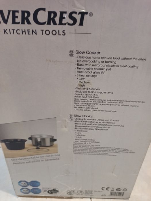 Panela NOVA de cozer e assar lentamente