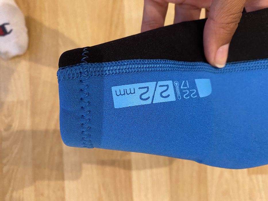 Fato surf novo decathlon tamanho S , 2.2mm