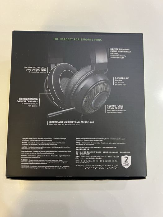 Ігрові навушники Razer Kraken Multi Platform Black