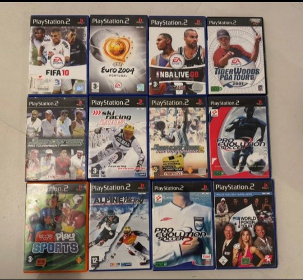 Vídeojogos €30 por lote PlayStation Ps2 Gameboy Nintendo DS