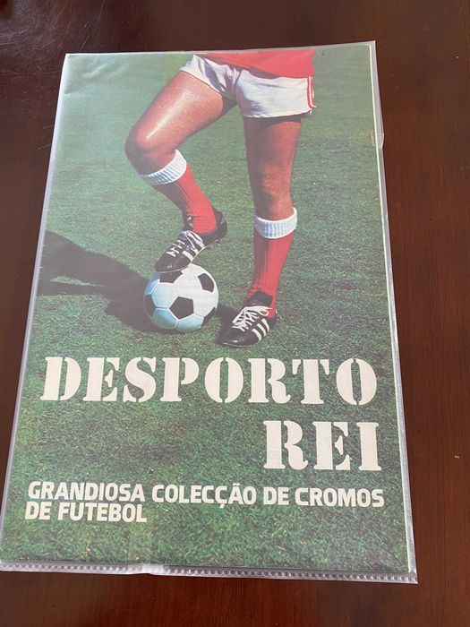 Caderneta Cromos-Desporto Rei-1977-(Por Colar-Acropole-Completa