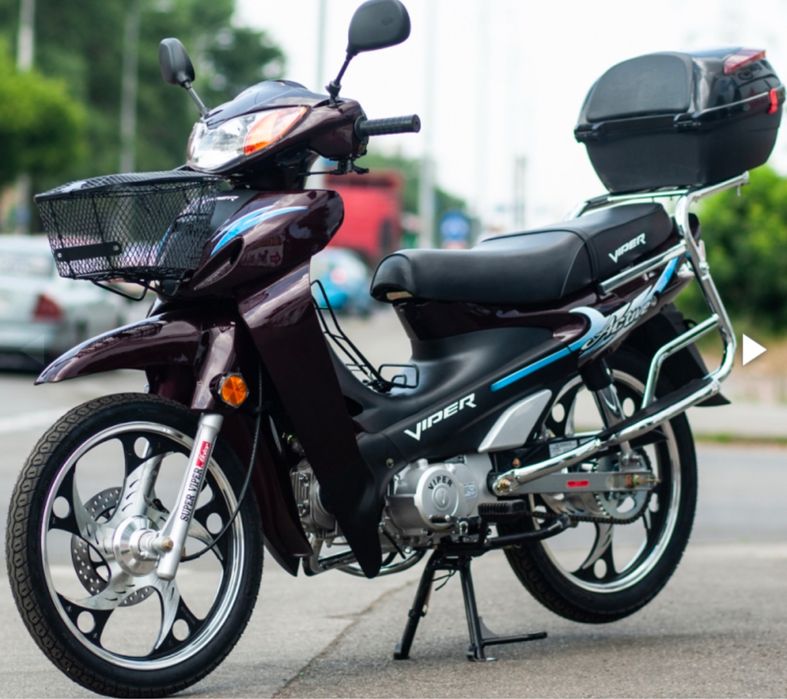 Мотоцикл/Мопед Viper Active 125 (Вайпер Актів)Офіційний з гарантією