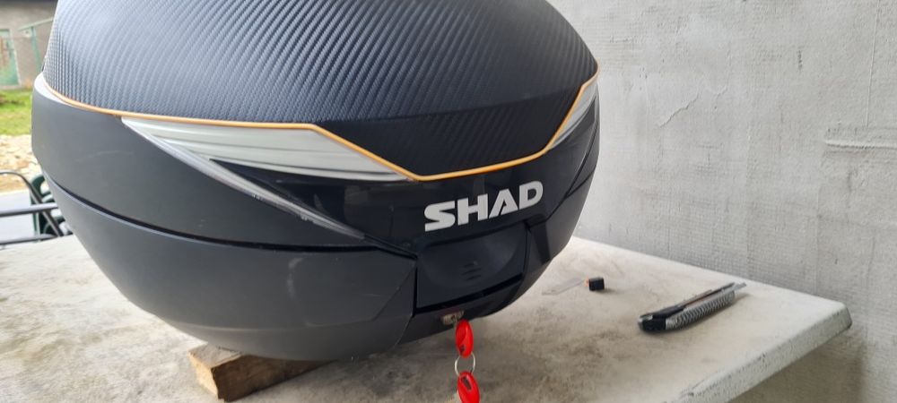 Honda cb500f,Мотокофр,кофр центральний, мотокофр центральний,shad,givi