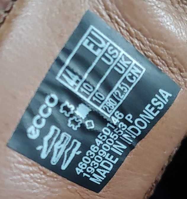 Ecco Tredtray Waterproof Leather Hydromax 44