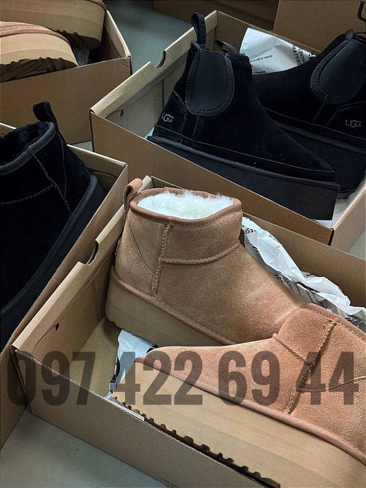 Уггі UGG Жіночі Уггі  Ugg Угги Classic Ultra Mini Platform 
UGG Classi