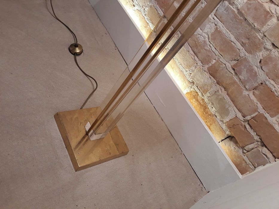 Włoska lampa podlogowa, lata 70