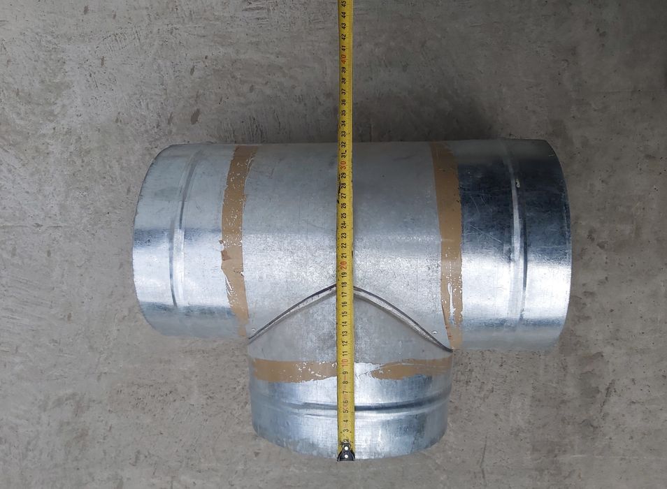 Тройник  вентиляцыонный  250мм