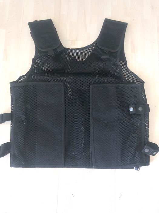 Kamizelka nasobna taktyczna czarna Polskor nowa
