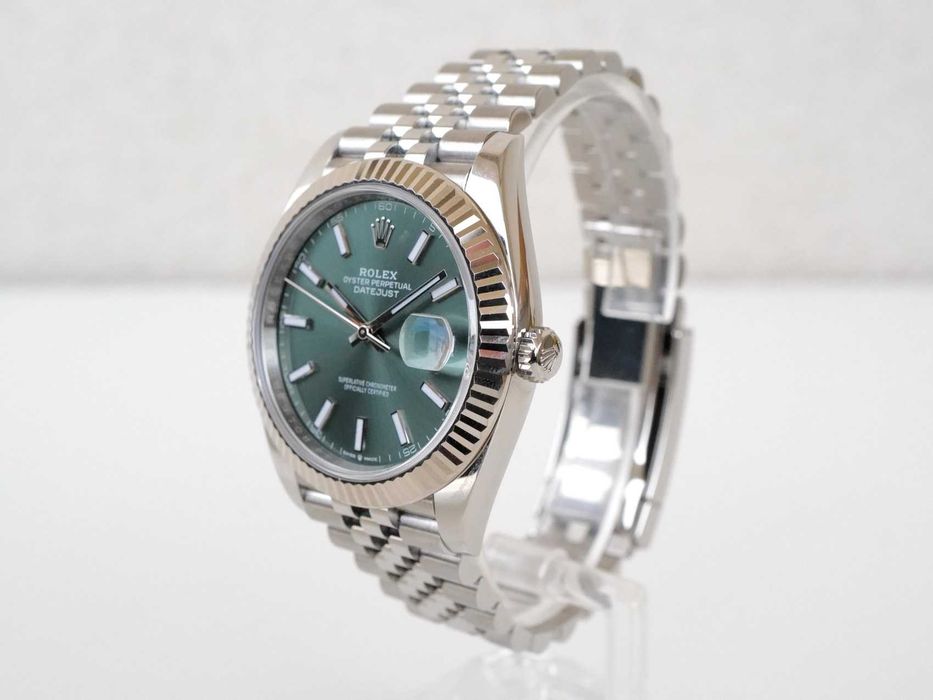 Rolex Datejust 41 mm Mint Green Dial Jubilee (2025)