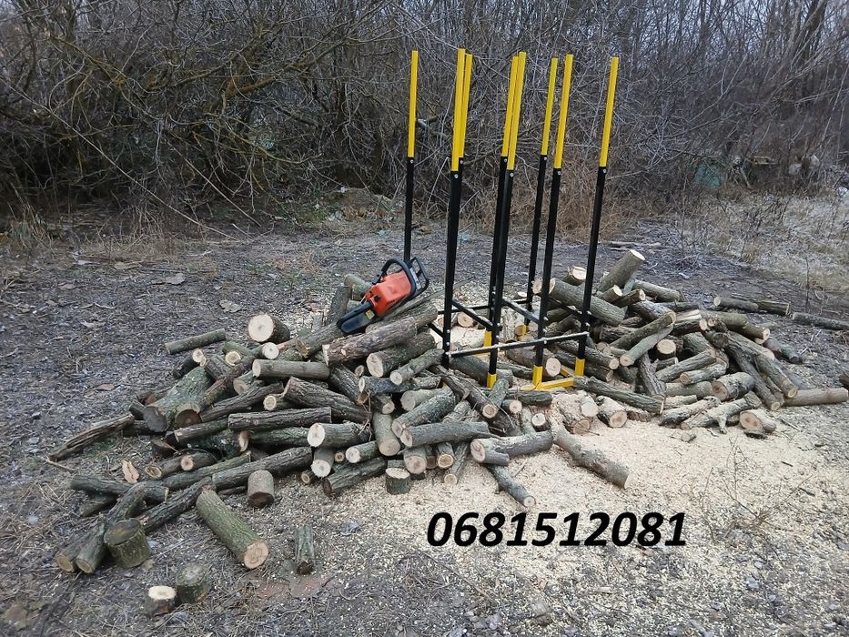 Тримач для різки дров. Станок до бензопили. Козел для дров. Бензоипила