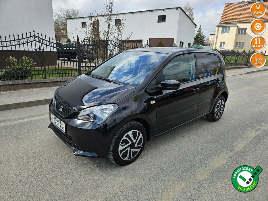 Seat Mii Opłacony Zdrowy Zadbany Serwisowany Klima Navi 1 WŁ po Serwisie