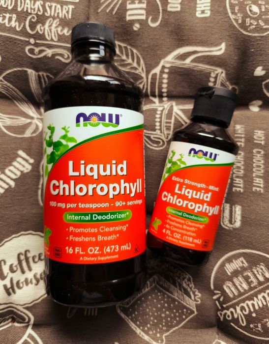 Now Foods рідкий хлорофіл жидкий хлорофилл м'ята концентрат 473 мл