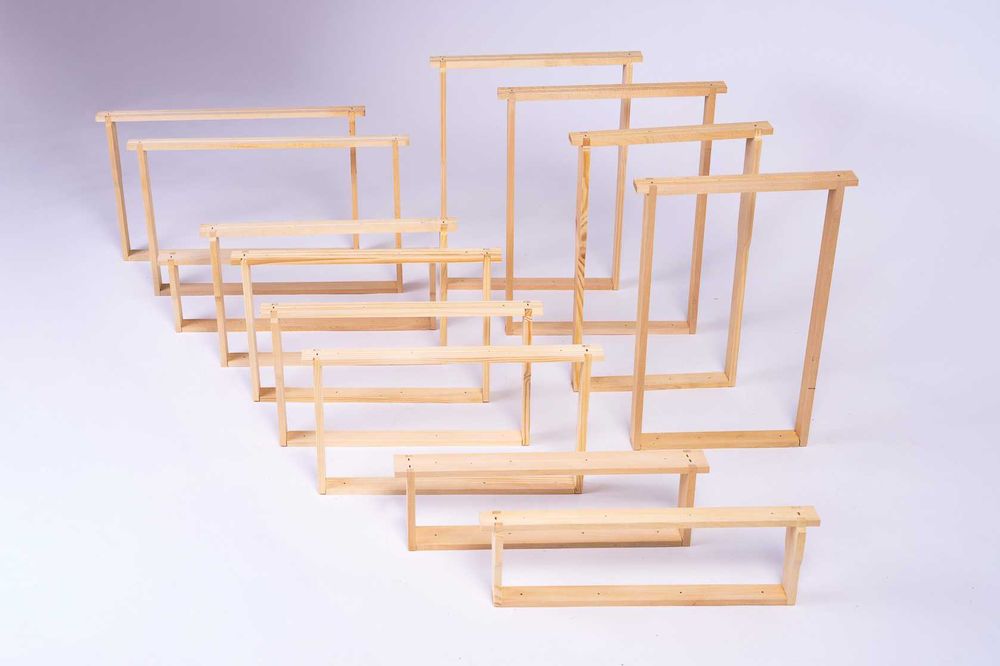 Ramki pszczele (wielkopolskie, dadanta, warszawskie, hoffmanowskie)