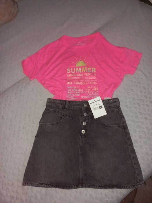 Джинсова спідниця, подарунок