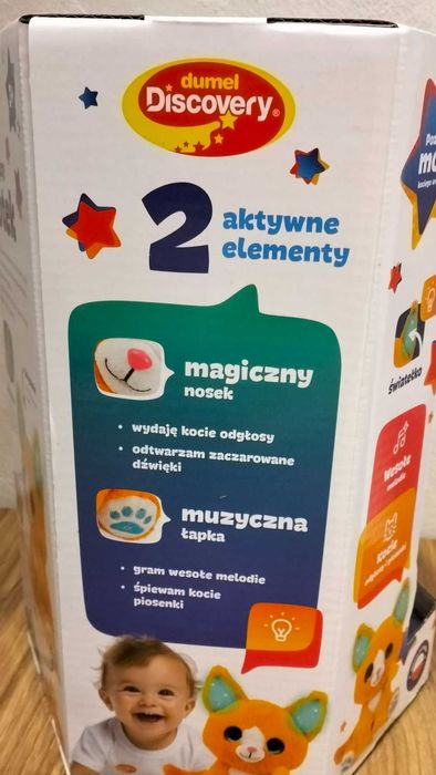 Dumel Discovery Czarujący interaktywny rudy kotek