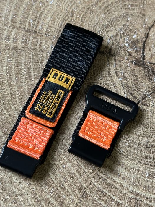 Тактический нейлоновый ремешок RUN для Garmin