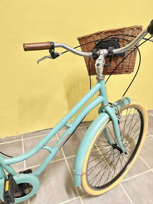 Bicicleta retro Esmaltina