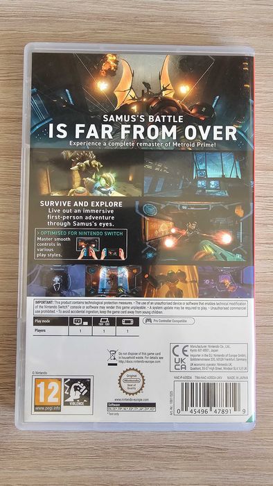 Metroid Prime Remastered - Nintendo Switch