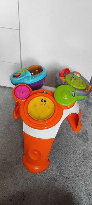CHICCO 05224 Stolik zespołu muzycznego perkusja marakasy konsola Dja