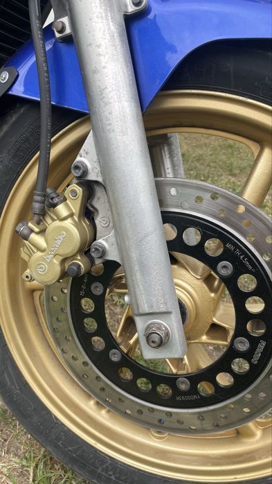 Honda CB500S з кофрами