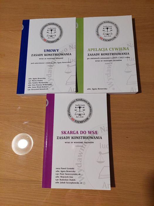 Rewerska, 3 aktualne ksiażki