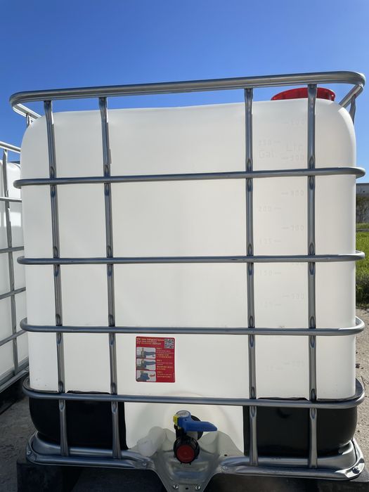 Depositos 1000lt limpos e desinfetados