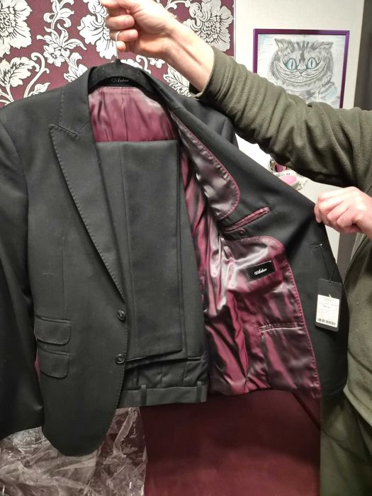 Костюм классический мужской Arber с этикетками р.46/4 176-92-80 черный