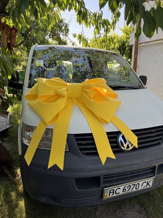 Бант на автомобіль, бантик на машину, бант на двері, подарунковий бант