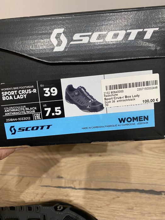 Buty rowerowe Scott Sport Crus-r Boa lady - EU 39