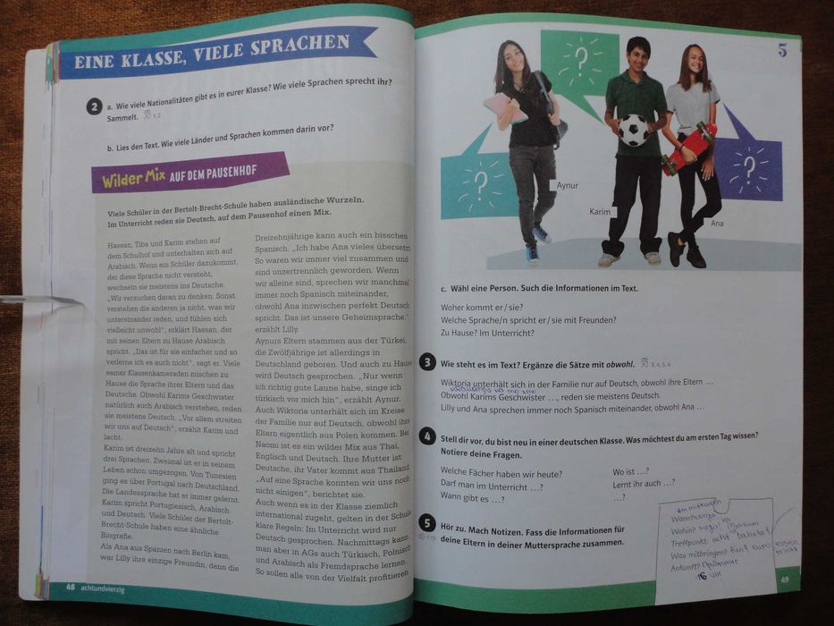 Die Deutschprofis B1 (ОРИГИНАЛ) Kursbuch + Übungsbuch