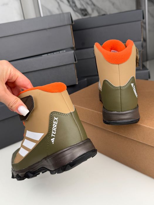 Детские ботинки на липучках Adidas TERREX 28/29/30/31/32/33/34/35/36/38/39/40р