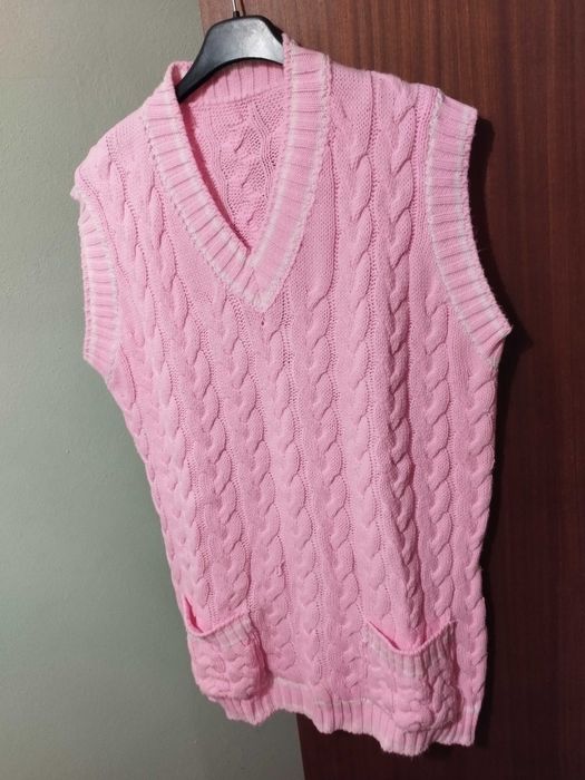 Pink Knitted Vest64752403459971121