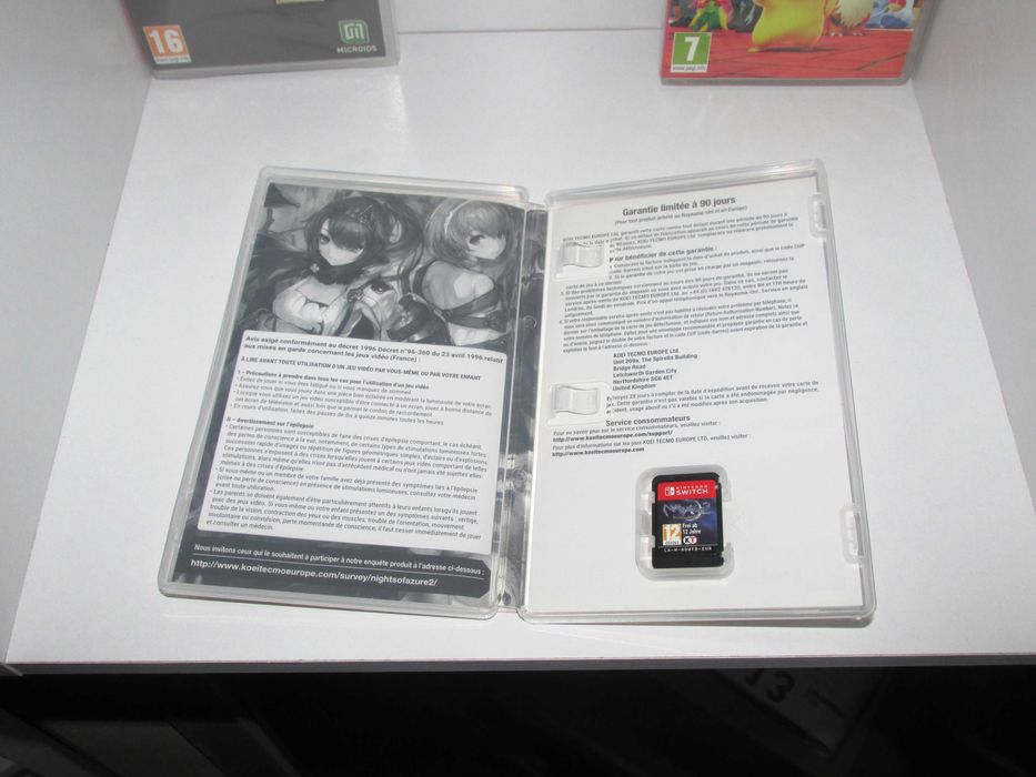 Combo Pack Nintendo Switch 3 Jogos + Extras