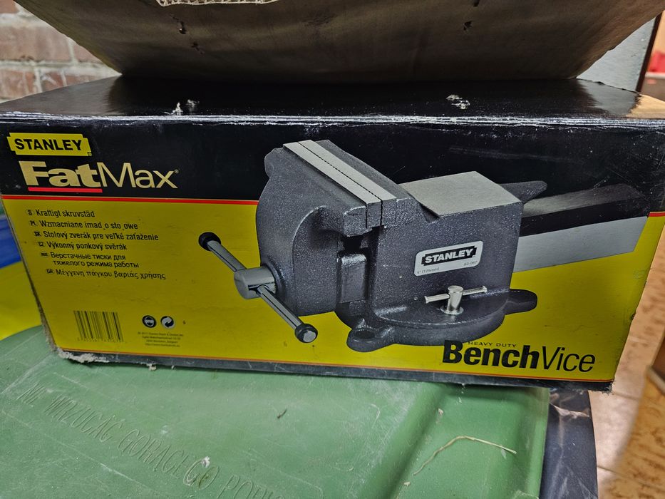 Imadło ślusarskie Stanley FatMax 125mm (5") - Heavy Duty