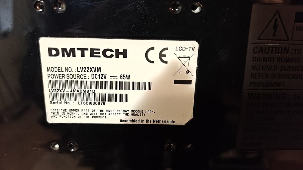 Telewizor DMTECH 22 cale