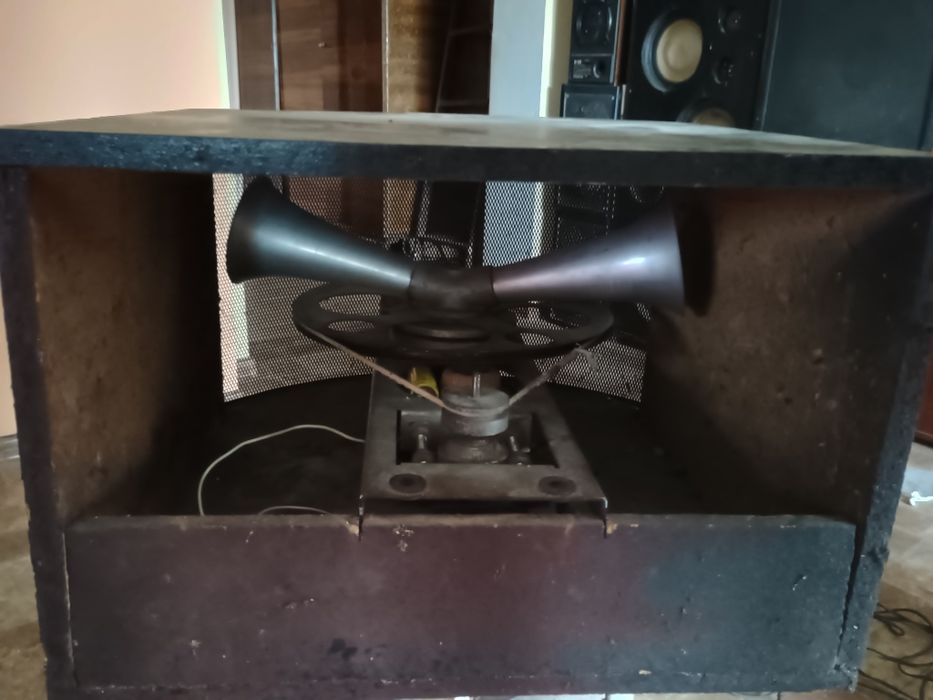 Рупорний обертовий ВЧ динамік, вінтаж (2 шт)