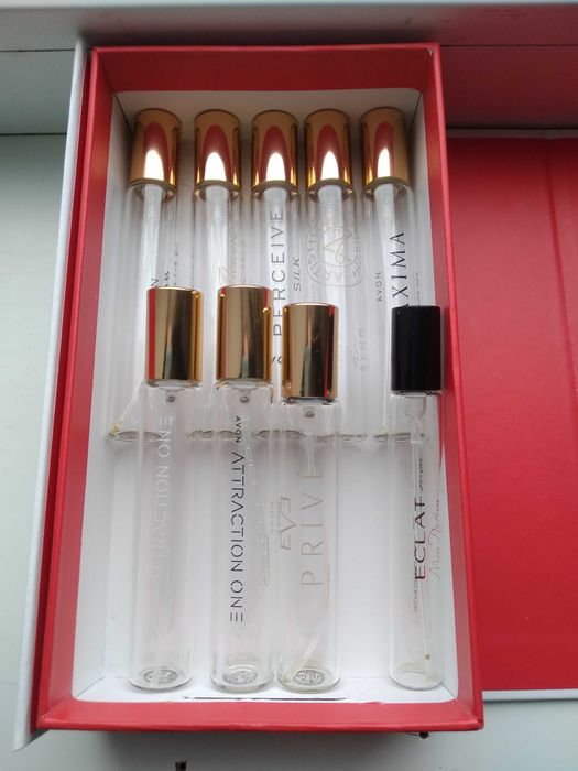 10 мл._9шт._Флакончики_флакони з-під духів від Avon та Oriflame_парфюм