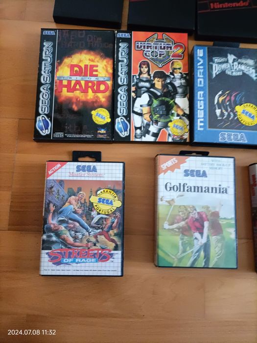 Sega Saturn, snes, master system