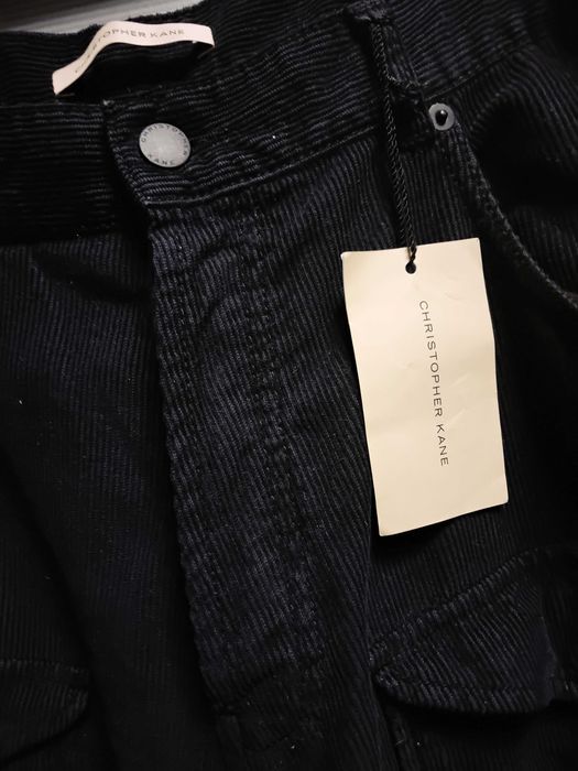 брюки карго из вельвета от Christopher Kane