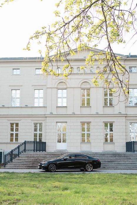 Auto do ślubu/wesela Piękny Mercedes CLS