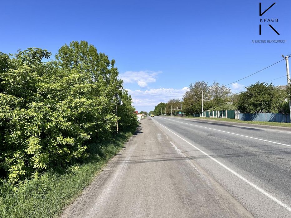 Продаж Фасадної ділянки с. Пирогівці