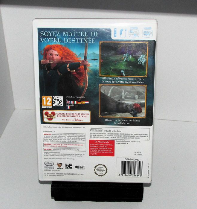 Brave / Rebelle  (Disney) Wii