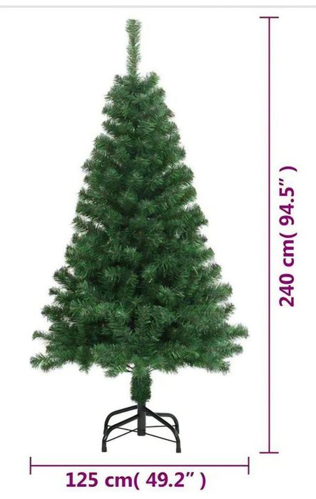 Árvore de Natal com 240 cm